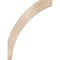 Ekena Millwork 5 1/2"W x 18"D x 24"H Thorton Smooth Knee Brace, Douglas Fir BRC06X18X24THR00SDF - alternate 3